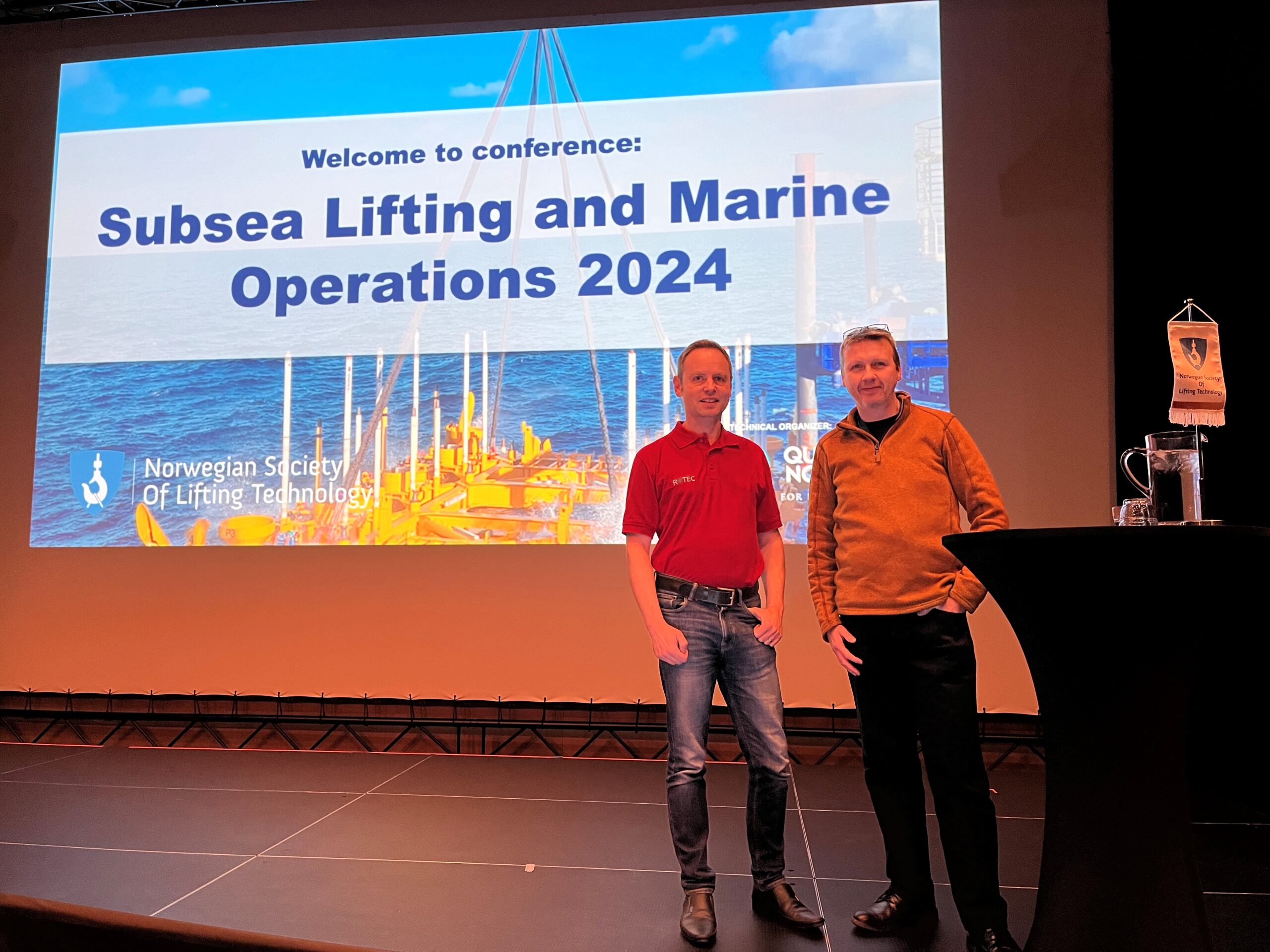 Internationale Conference Subsea Lifting and Marine Operations in Stavanger-Norwegen im Dezember 2024 zum Thema Seilprüfung / Seilprüfgerät.