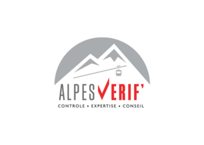 Logo -ALPES VERIF, Sainte-Marie-de-Cuines